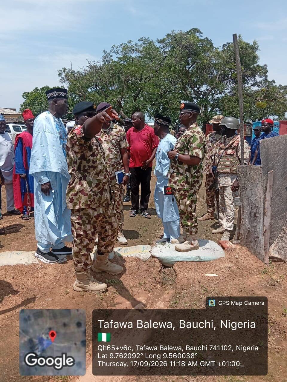 Army committee inspects sites for new 237 Tank Battalion…