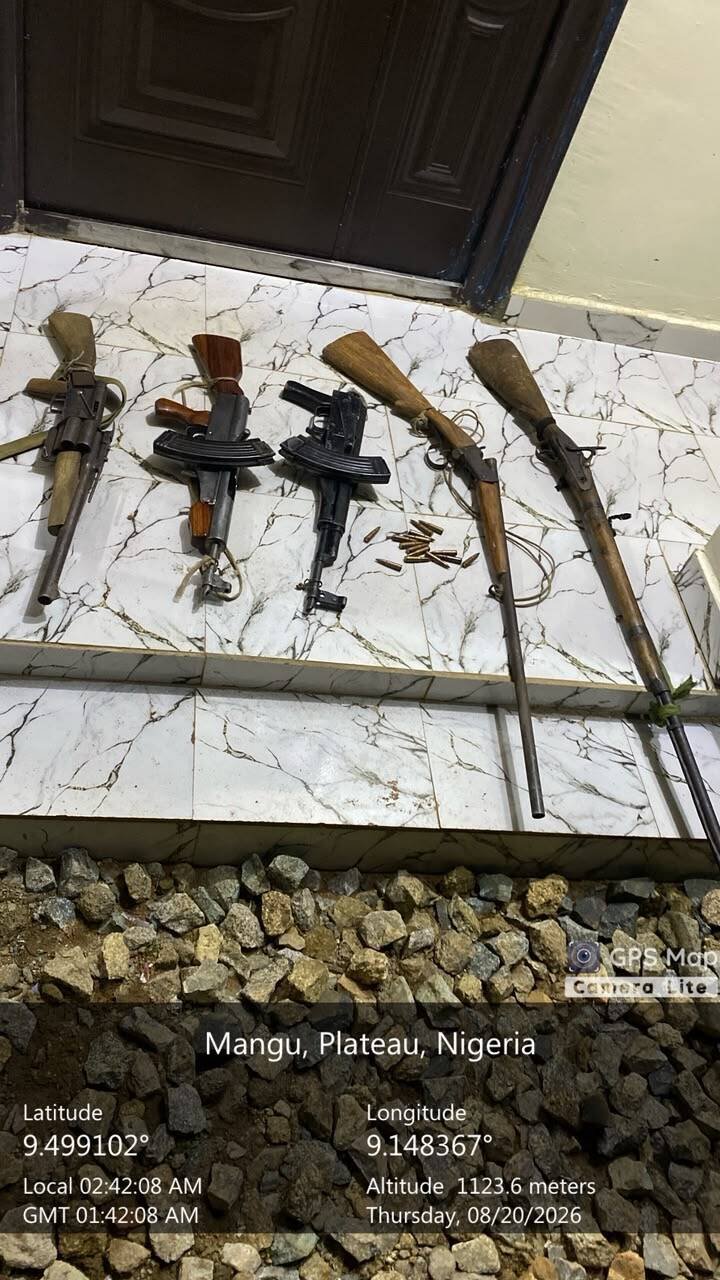 Arms Cache Recovered in Mangu as Army Deepens Hunt…