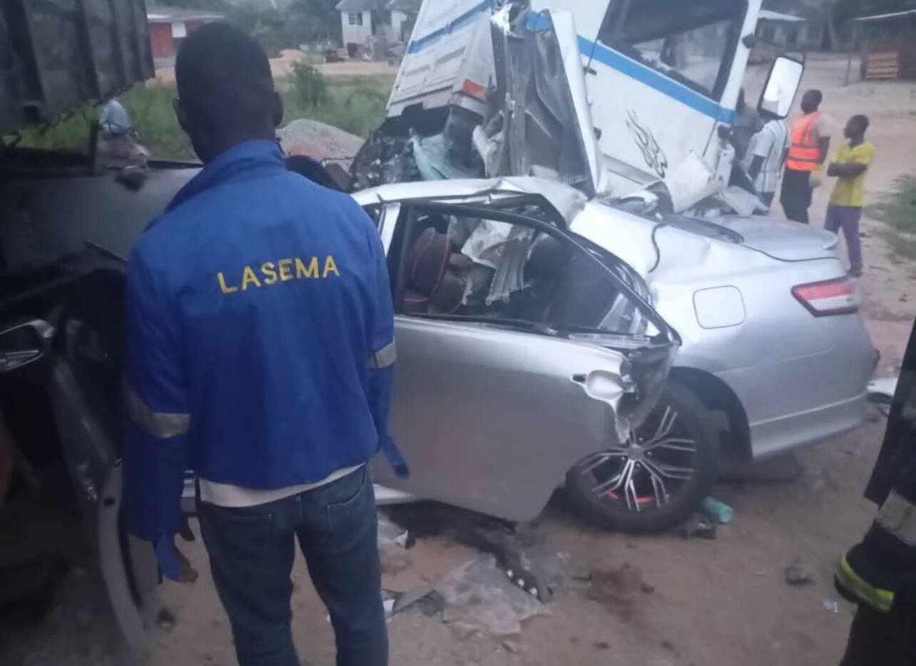 Five Killed in Fatal Crash on Lagos-Badagry Expressway