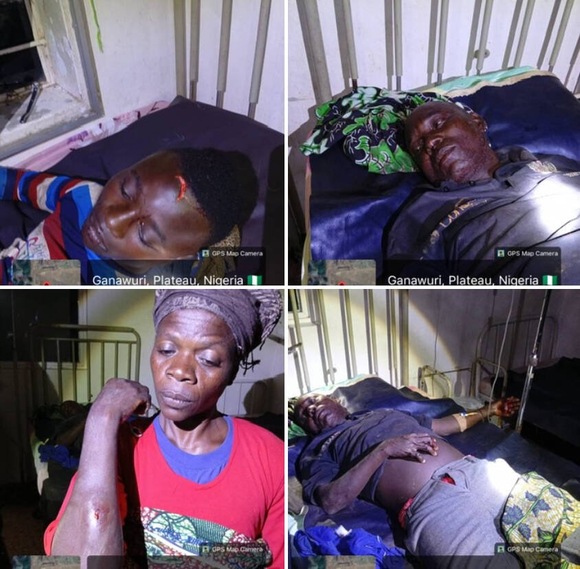 Troops rescue four residents with machete wounds after…