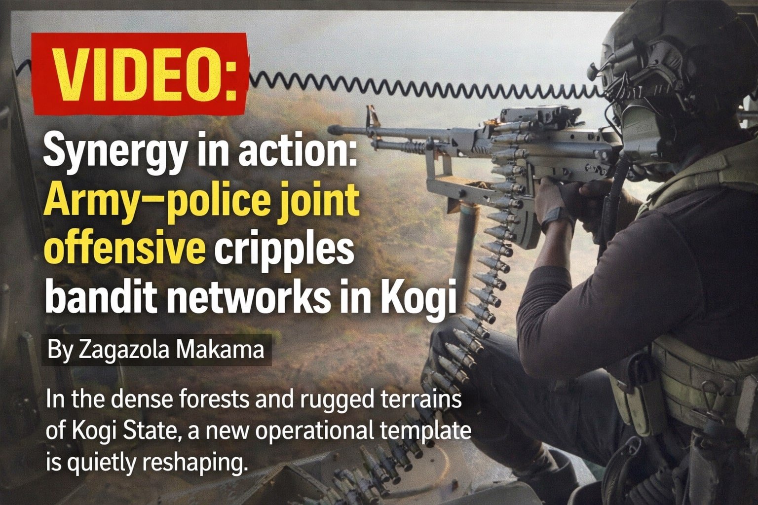 VIDEO: Synergy in action: Army–police joint offensive…