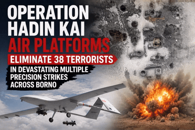 Operation HADIN KAI Air Platforms Eliminate 38 Terrorists…