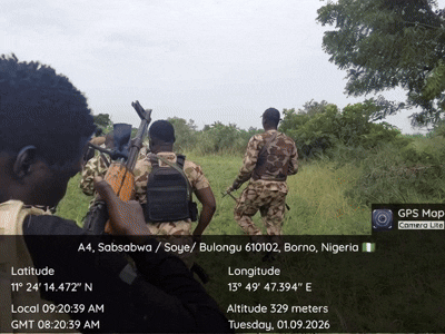 Troops neutralise three terrorists after ambush on…