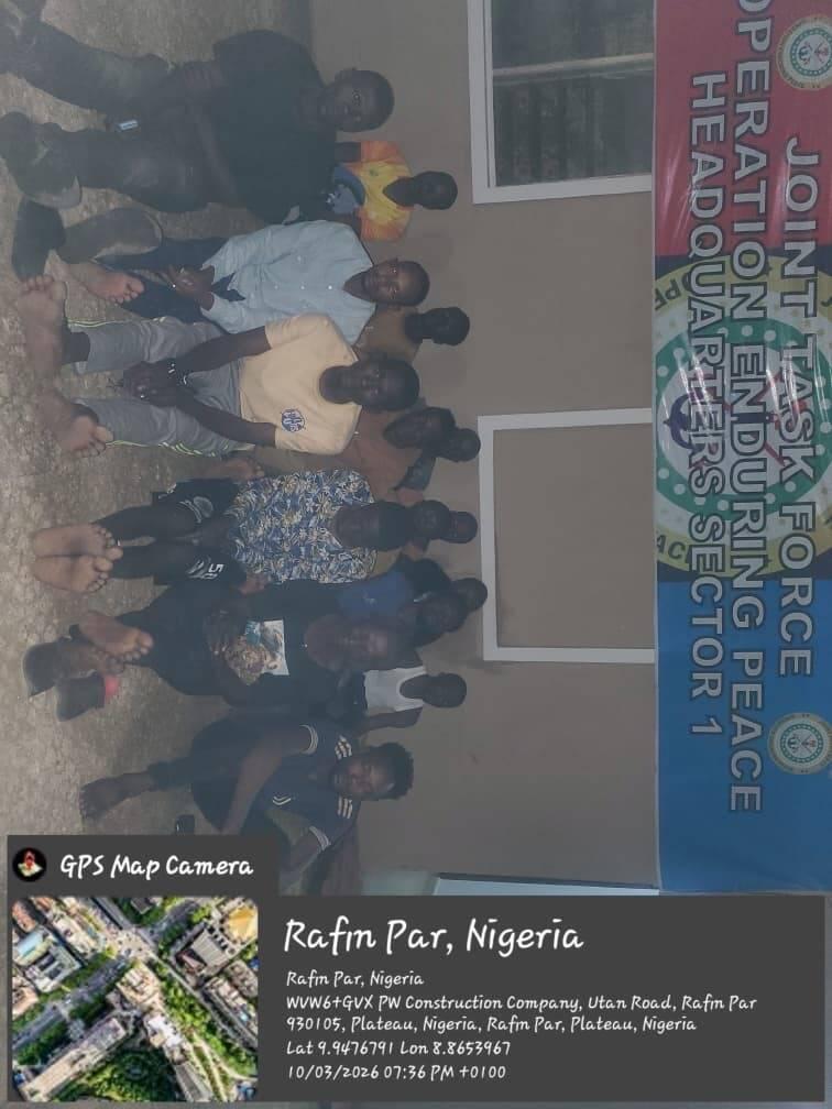 Troops Arrest 15 Suspected Drug Peddlers in Jos Raid