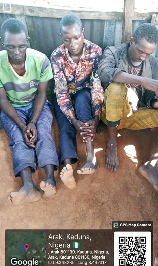Troops arrest three suspected kidnappers in Kaduna