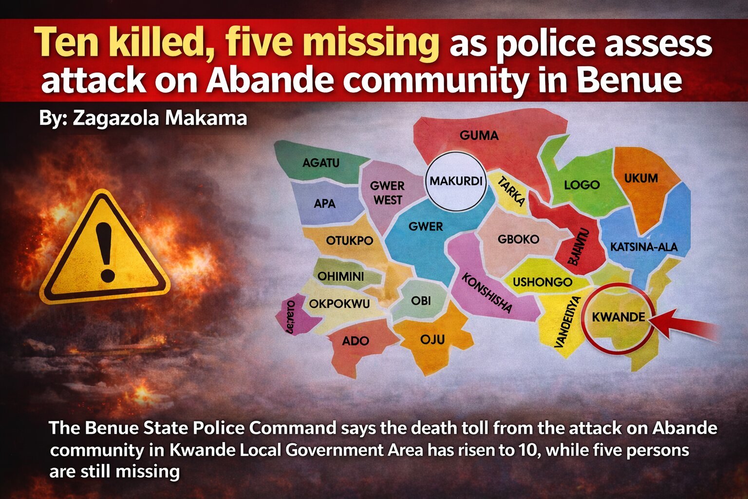 Ten killed, five missing as police assess attack on&hellip;