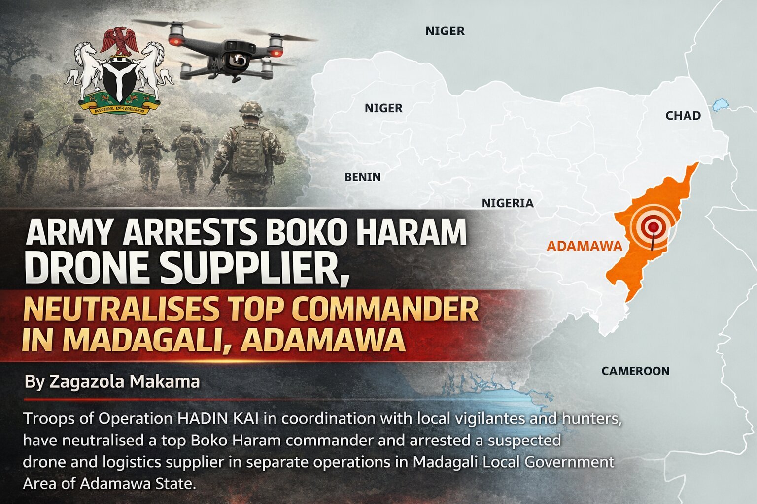 Army Arrests Boko Haram Drone Supplier, Neutralises…