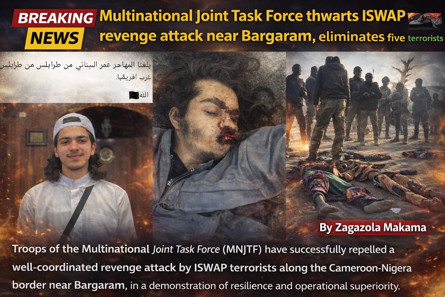 Multinational Joint Task Force thwarts ISWAP revenge&hellip;