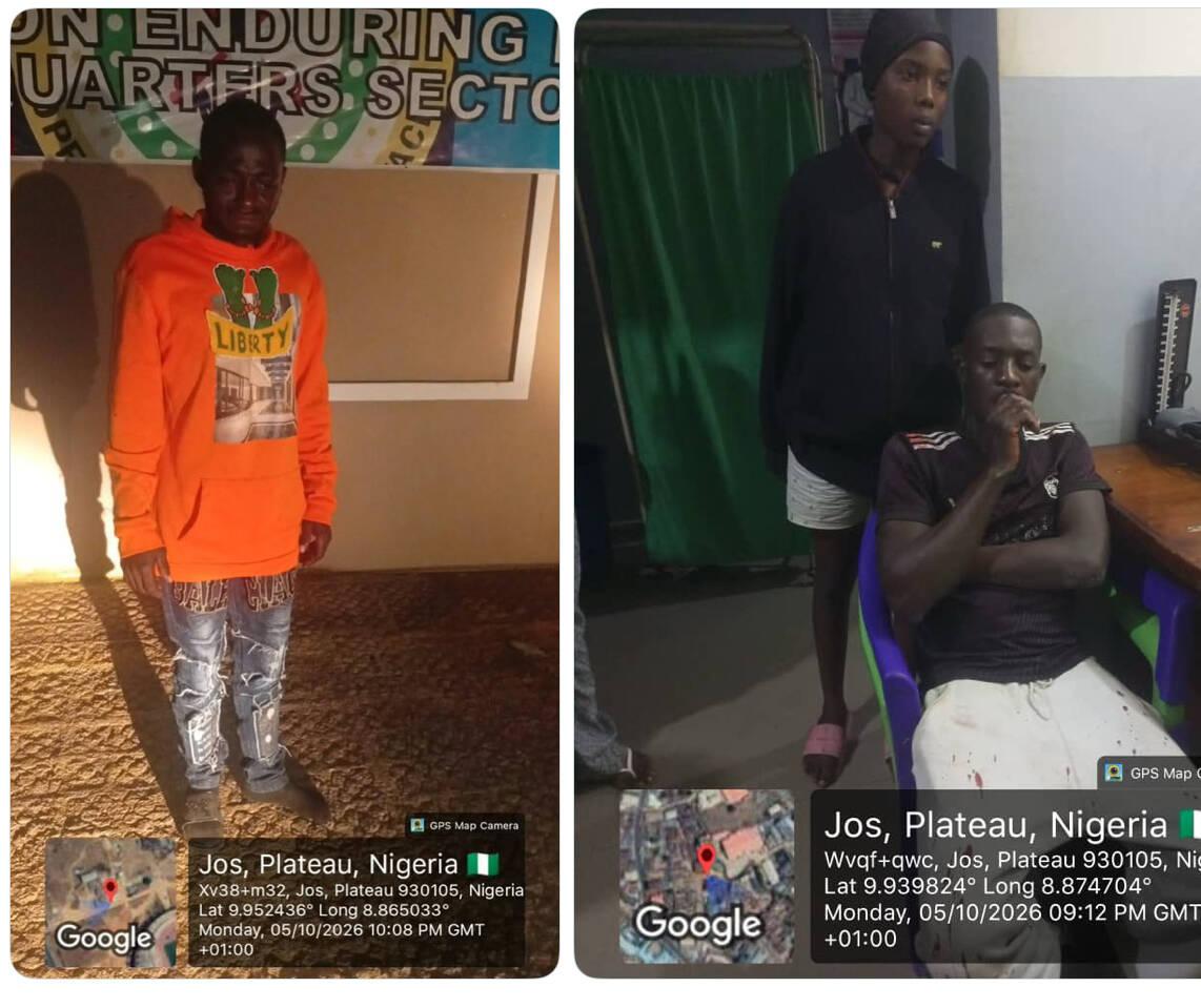Two arrested over separate assault cases in Jos North