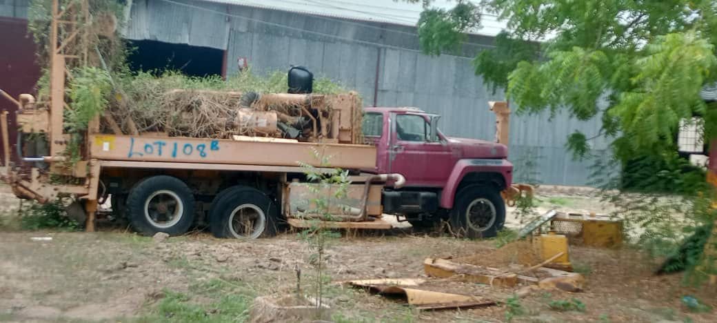 Pink truck