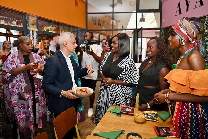 Zagazola - Mayor of London visits Lagos, attends function on Victoria Island